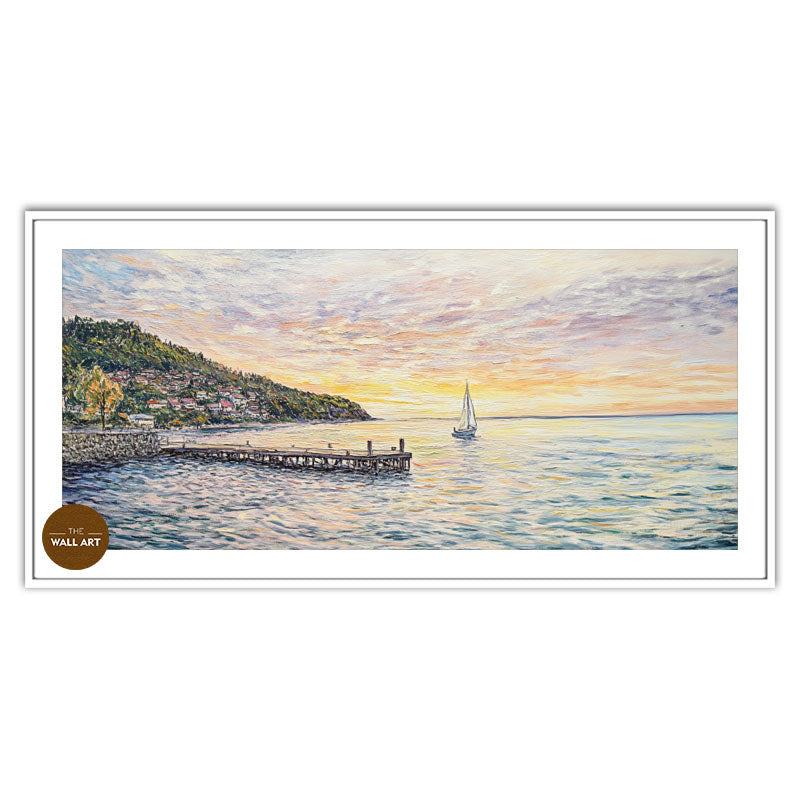 SAIL BOAT IN SUNRISE