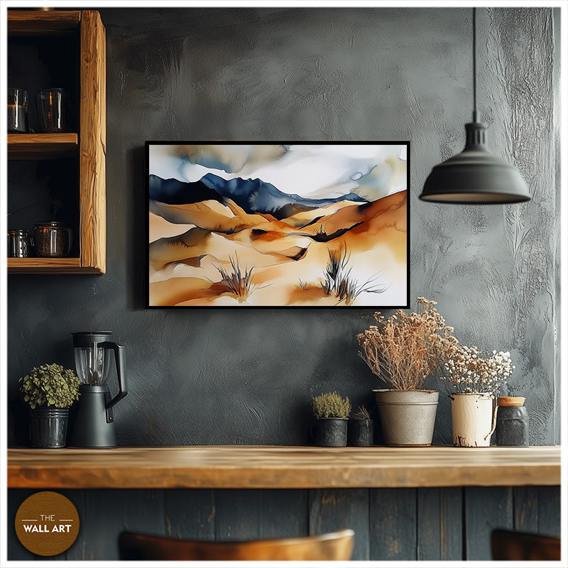 SANDY MOUNTAIN WAVES