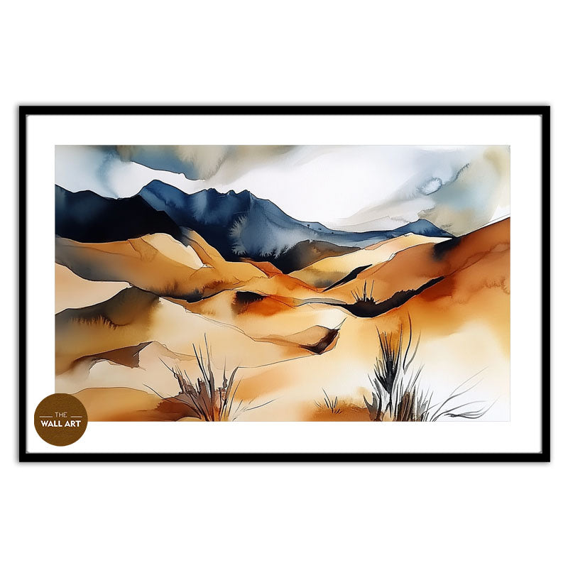 SANDY MOUNTAIN WAVES