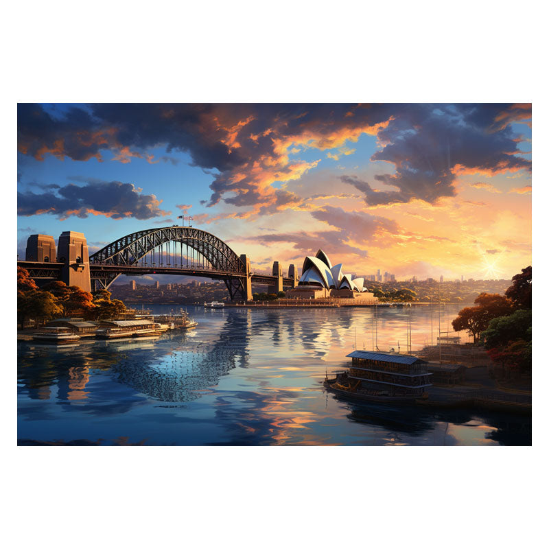 SCENE OF SYDNEY OPERA II