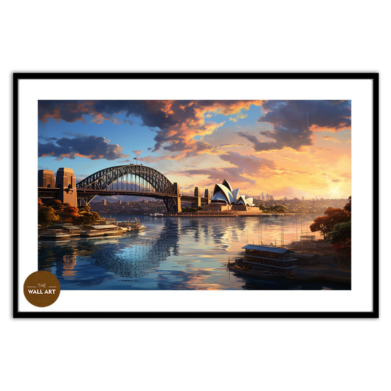SCENE OF SYDNEY OPERA II