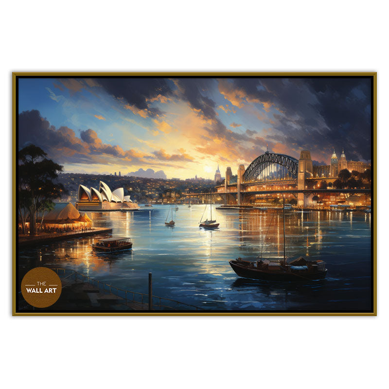 SCENE OF SYDNEY OPERA I