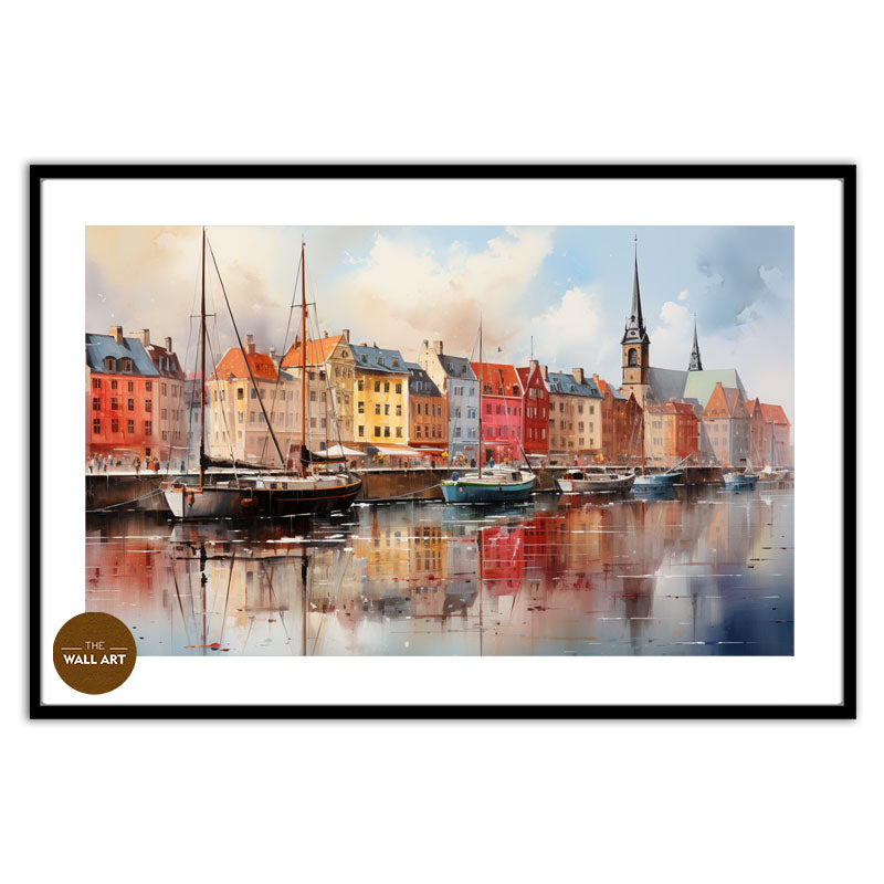 SCENE OF COPENHAGEN DENMARK III