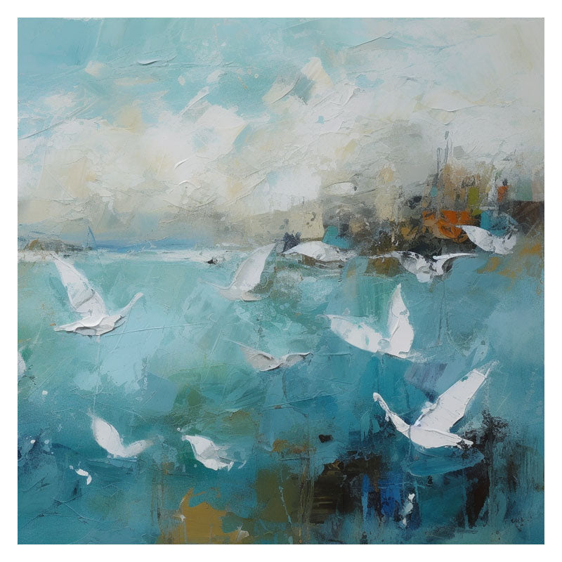 SEAGULL ON WAVE