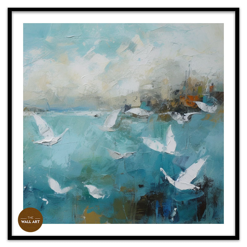 SEAGULL ON WAVE