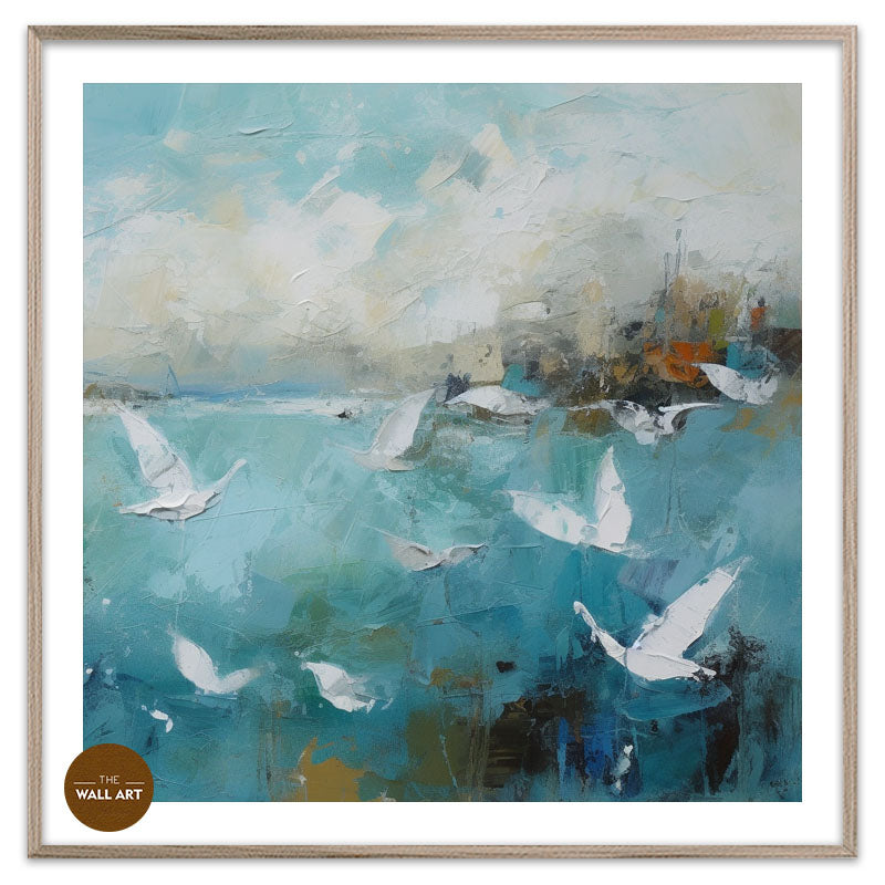 SEAGULL ON WAVE