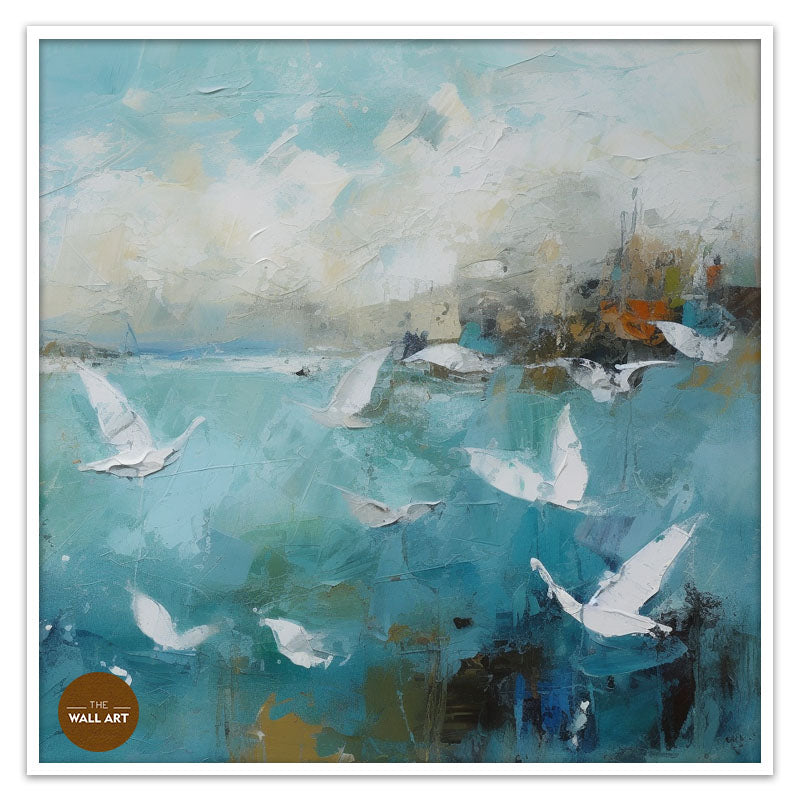 SEAGULL ON WAVE