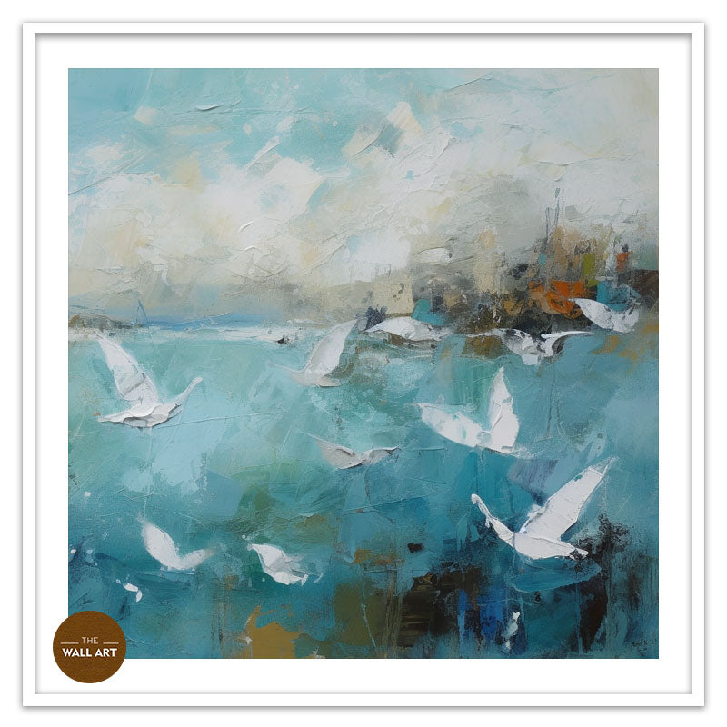 SEAGULL ON WAVE