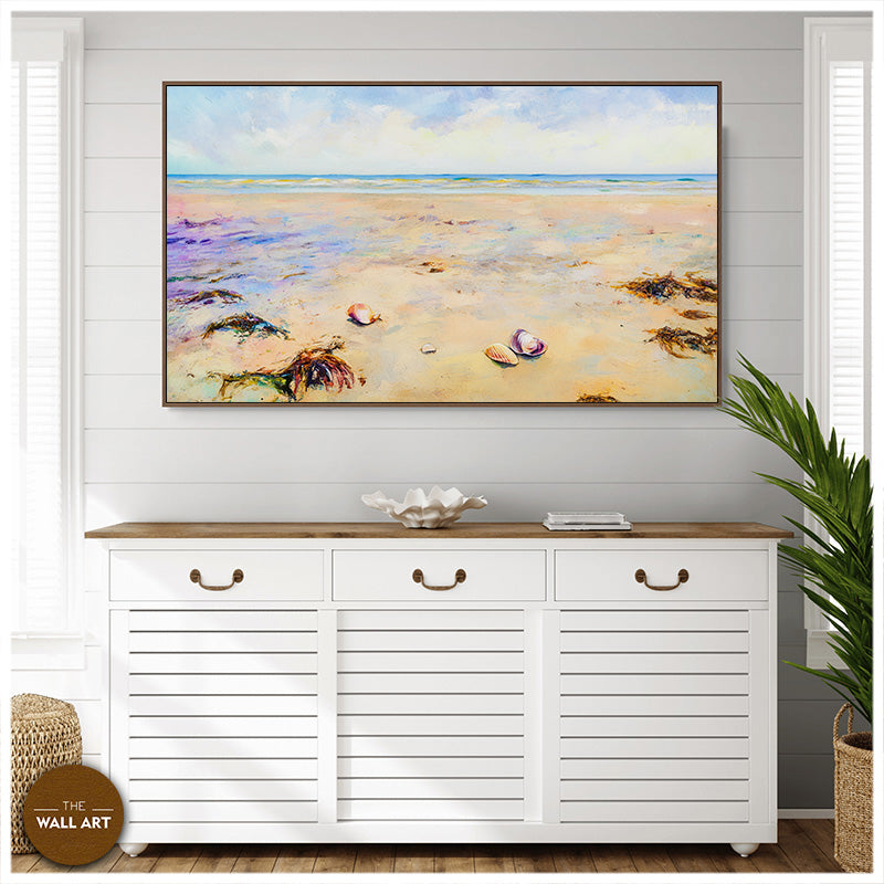 SHELLS ON BEACH I