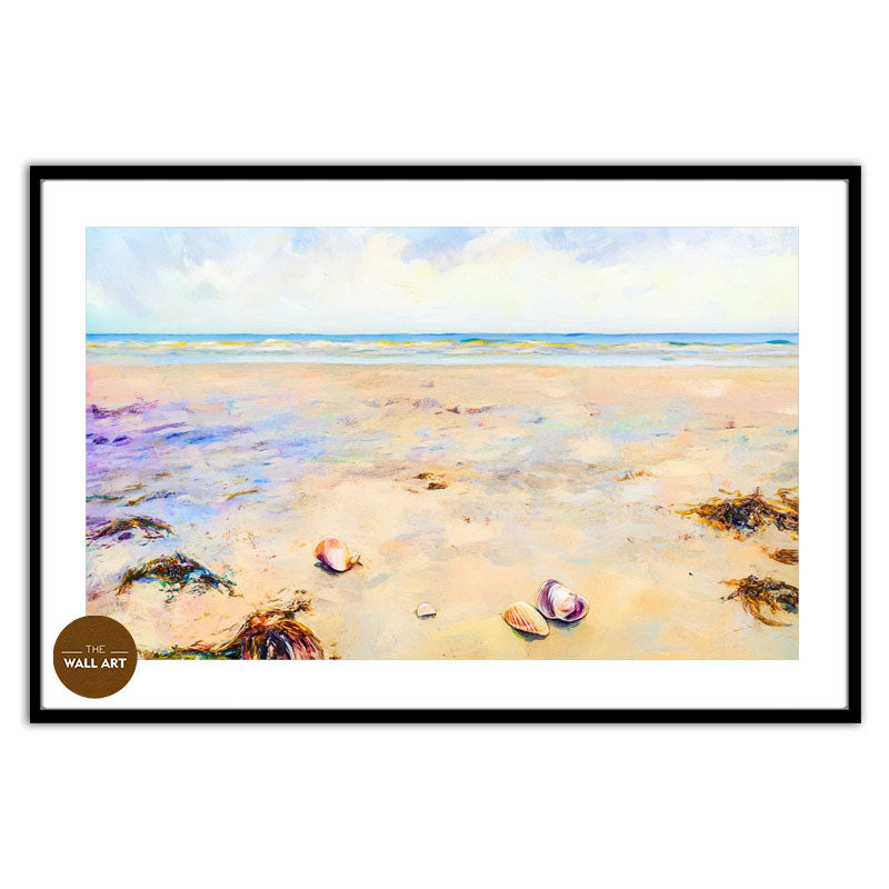 SHELLS ON BEACH I