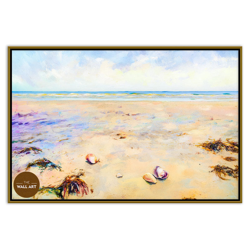 SHELLS ON BEACH I