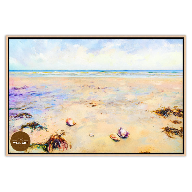 SHELLS ON BEACH I