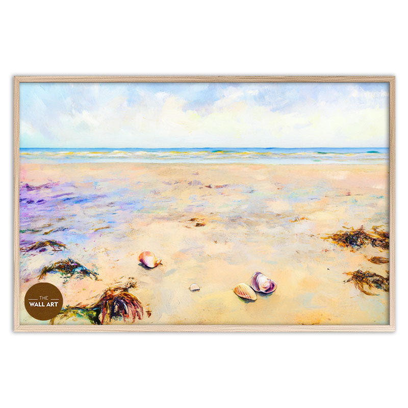 SHELLS ON BEACH I