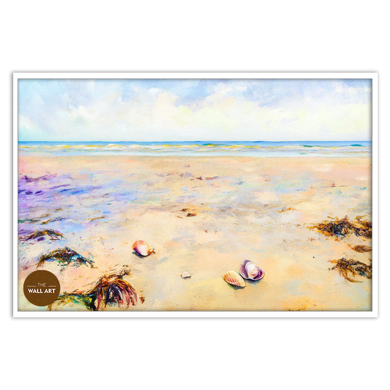 SHELLS ON BEACH I