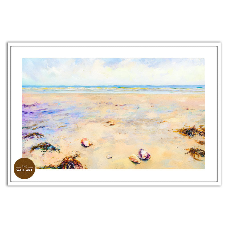 SHELLS ON BEACH I