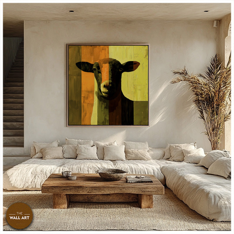 SHEPP IN YELLOW FIELD