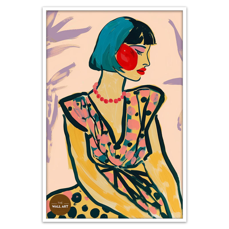 SHORT HAIR LADY PORTRAIT III