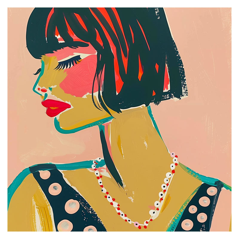 SHORT HAIR LADY PORTRAIT II