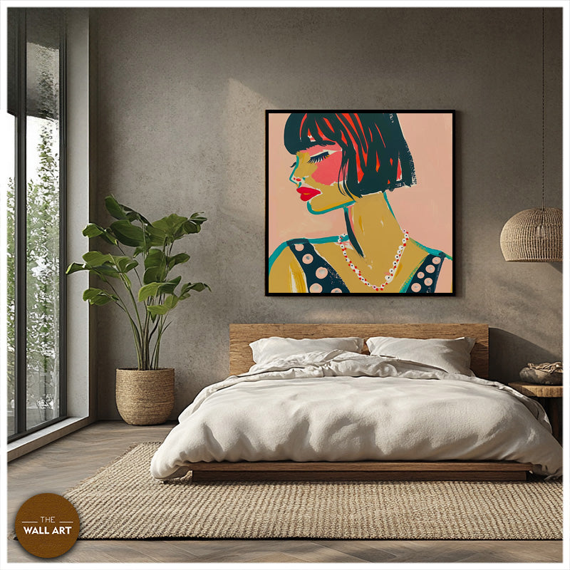 SHORT HAIR LADY PORTRAIT II