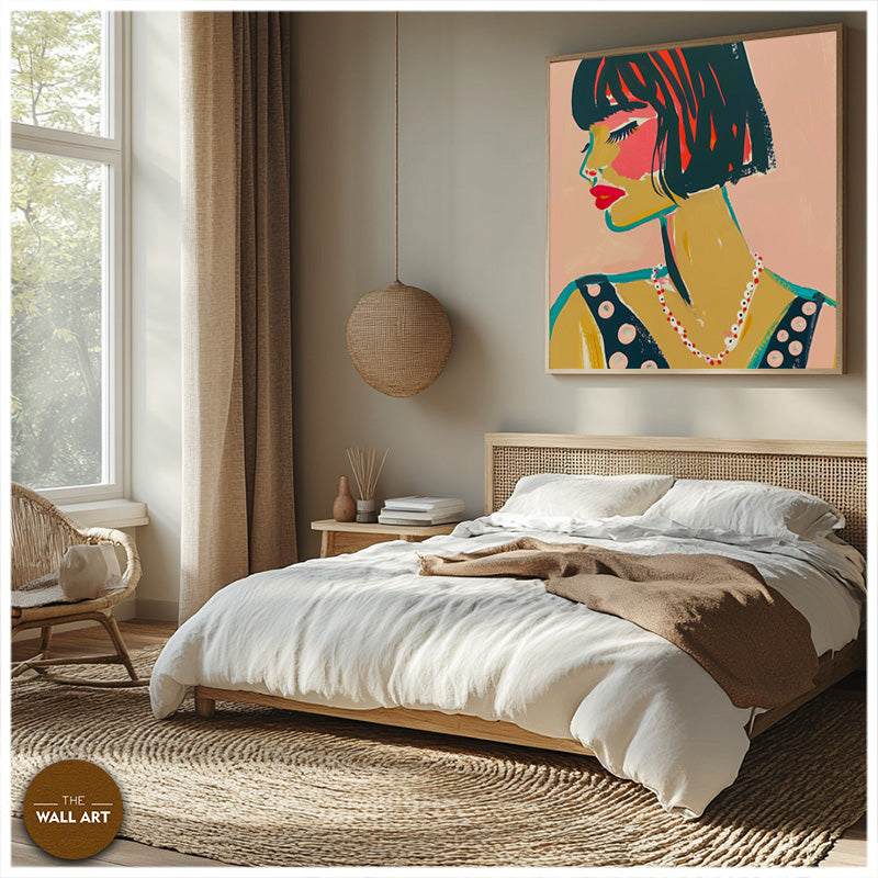 SHORT HAIR LADY PORTRAIT II