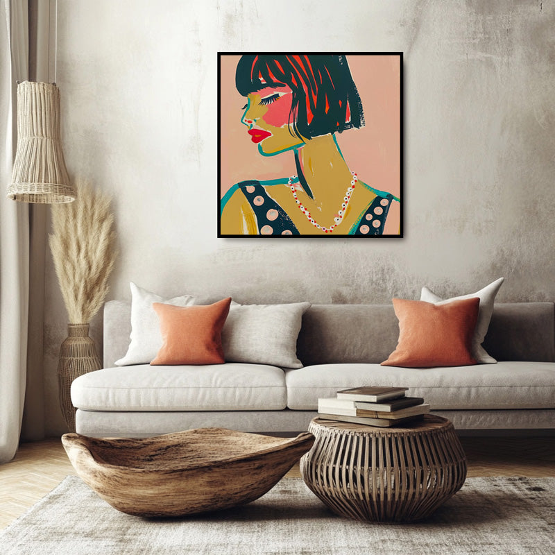 SHORT HAIR LADY PORTRAIT II
