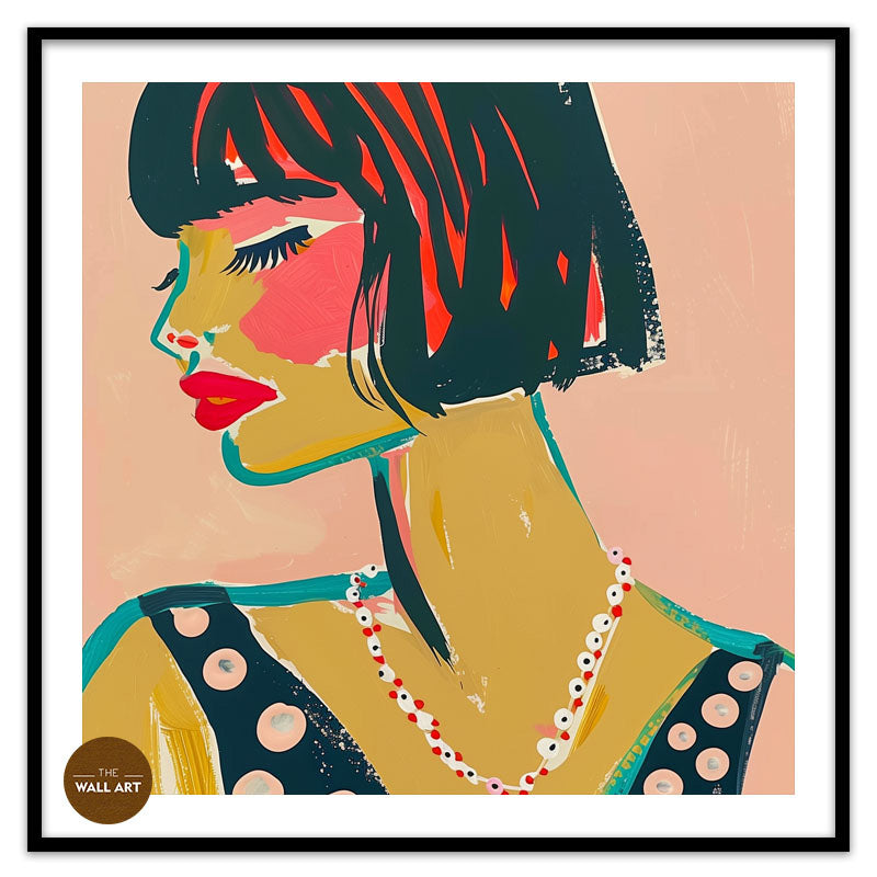SHORT HAIR LADY PORTRAIT II