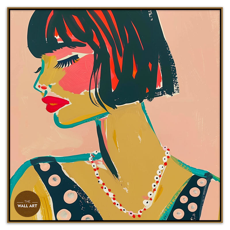 SHORT HAIR LADY PORTRAIT II