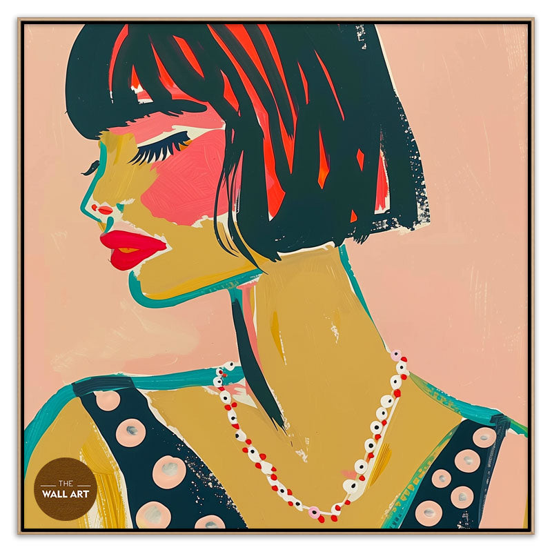 SHORT HAIR LADY PORTRAIT II