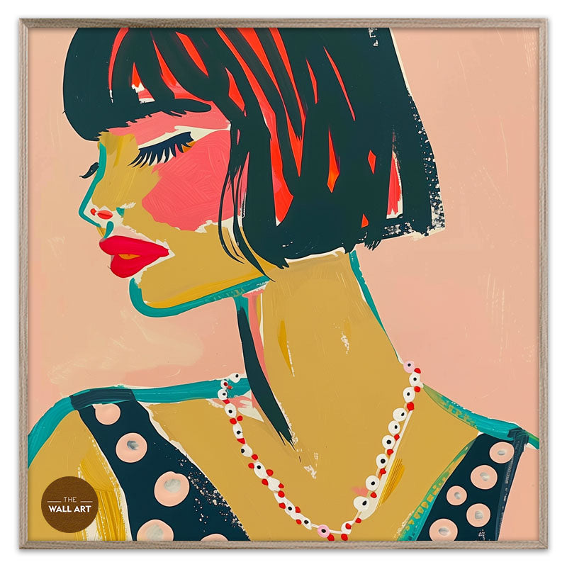 SHORT HAIR LADY PORTRAIT II