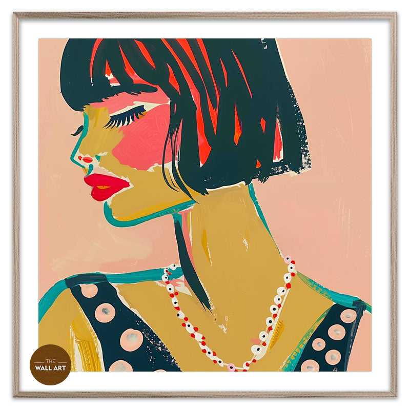 SHORT HAIR LADY PORTRAIT II
