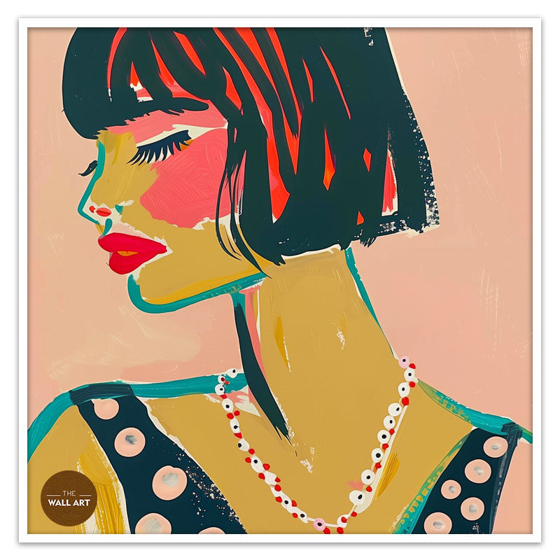 SHORT HAIR LADY PORTRAIT II