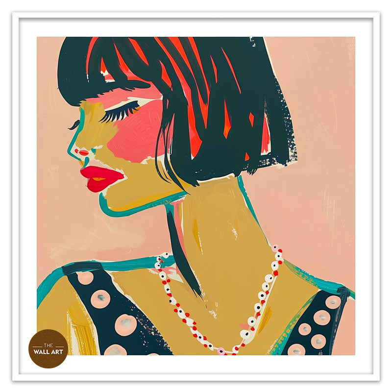 SHORT HAIR LADY PORTRAIT II