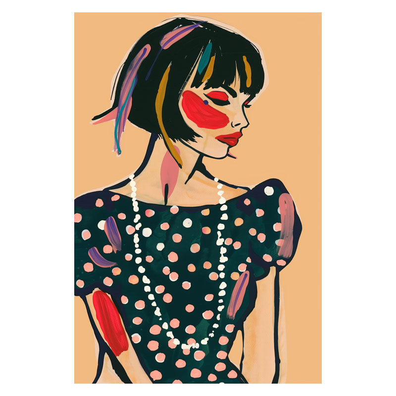 SHORT HAIR LADY PORTRAIT IV
