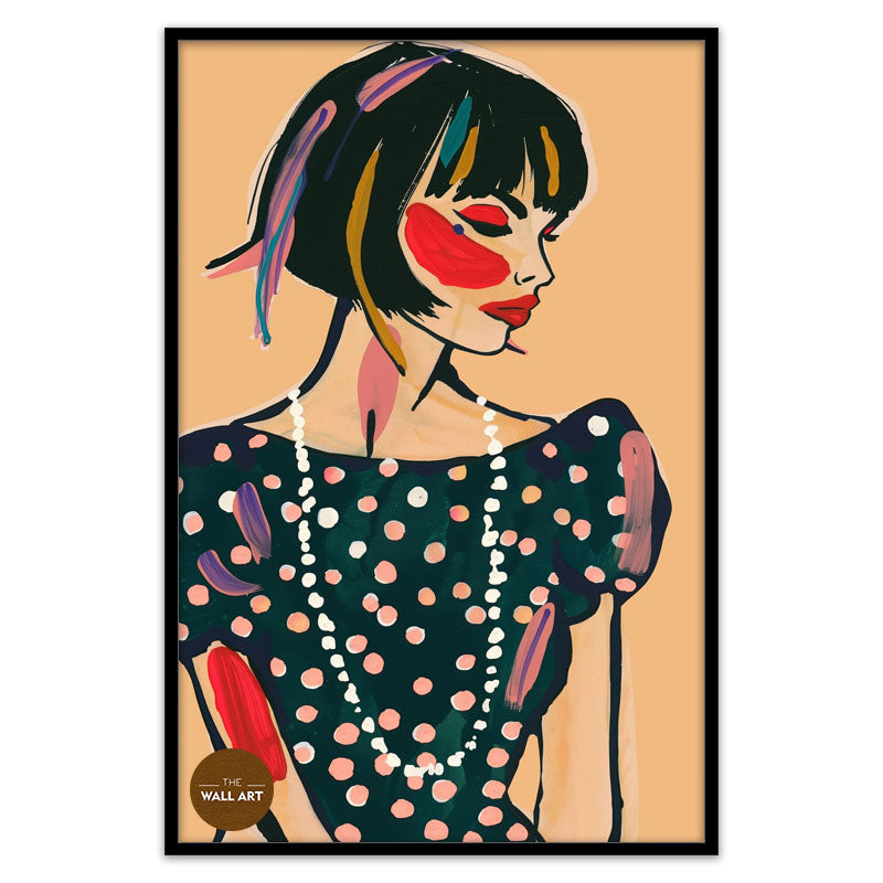 SHORT HAIR LADY PORTRAIT IV