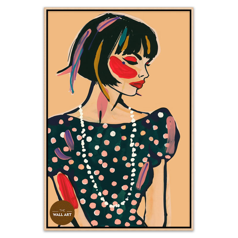 SHORT HAIR LADY PORTRAIT IV