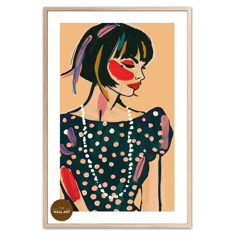 SHORT HAIR LADY PORTRAIT IV