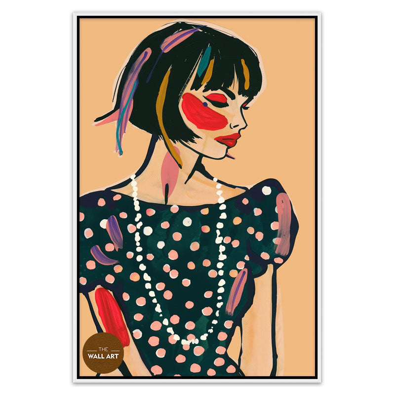 SHORT HAIR LADY PORTRAIT IV