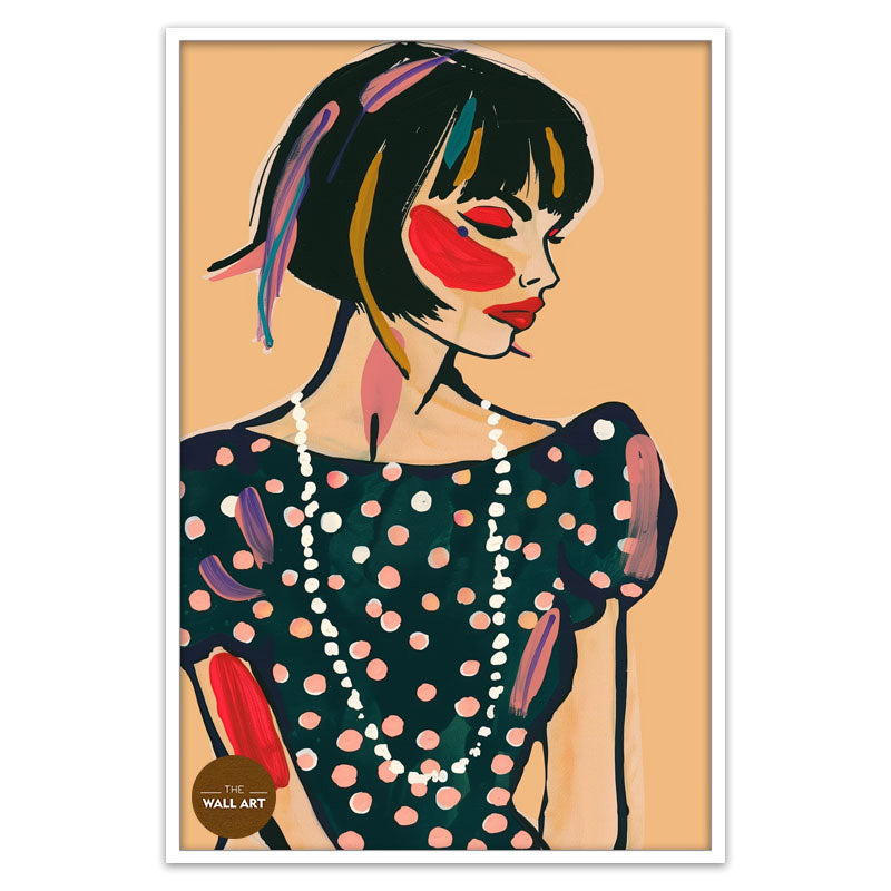SHORT HAIR LADY PORTRAIT IV