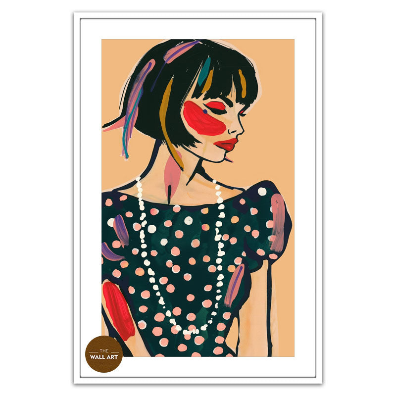 SHORT HAIR LADY PORTRAIT IV