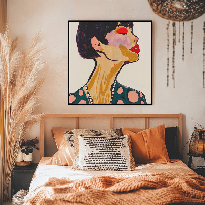 SHORT HAIR LADY PORTRAIT I