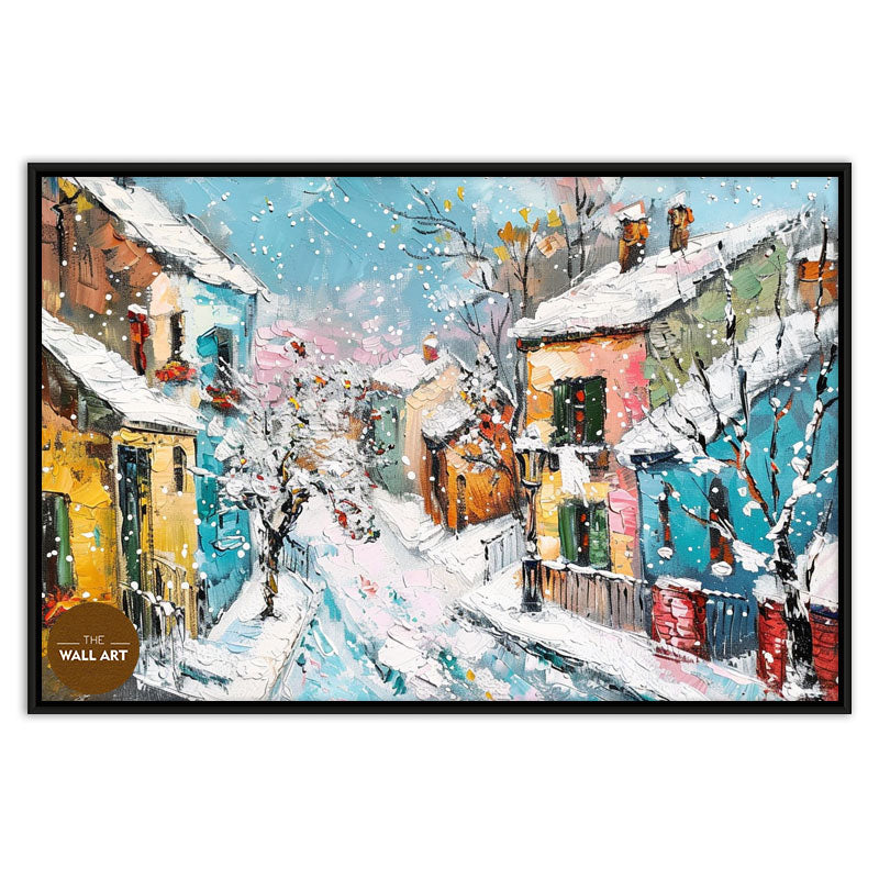 SNOW DAY IN VILLAGE