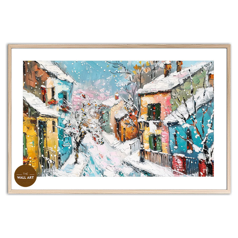 SNOW DAY IN VILLAGE