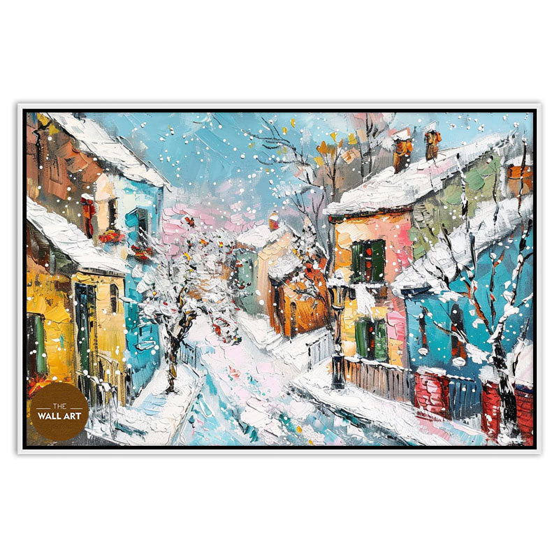 SNOW DAY IN VILLAGE