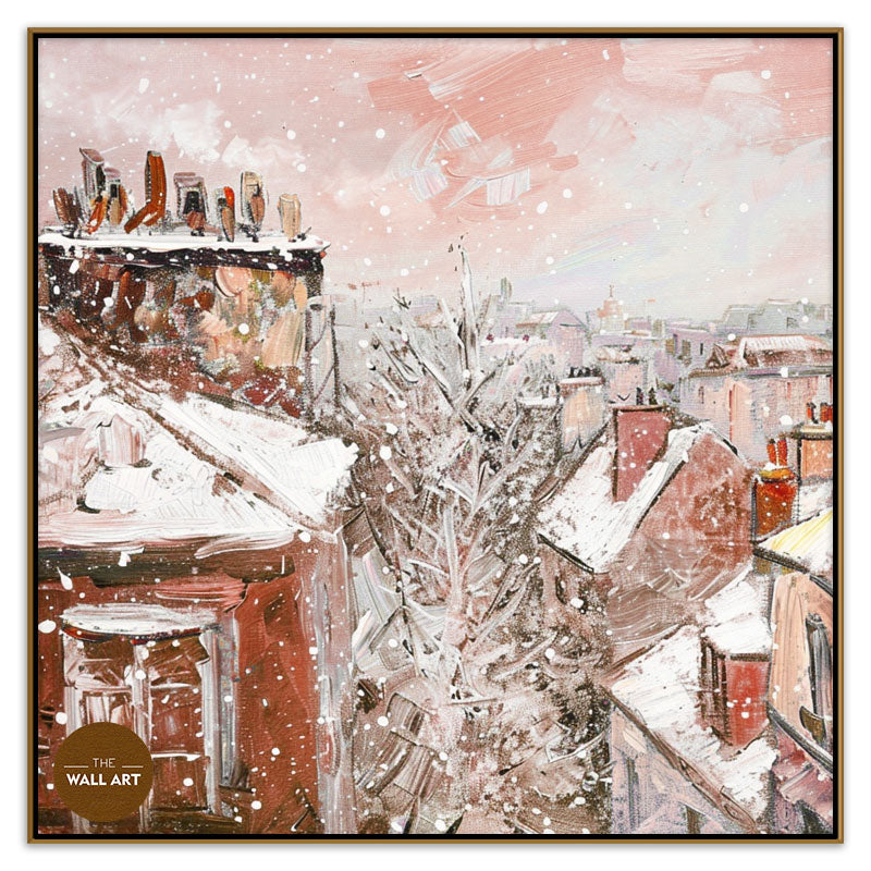 SNOW ON ROOF