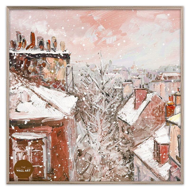 SNOW ON ROOF