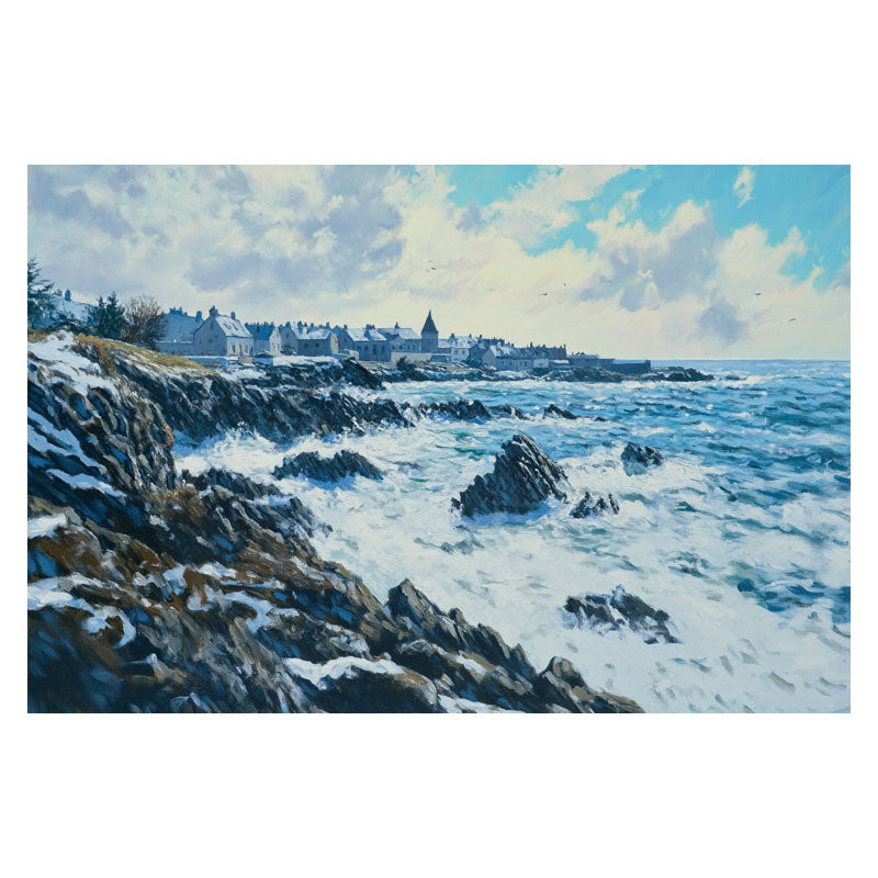 SNOWY BEACH I