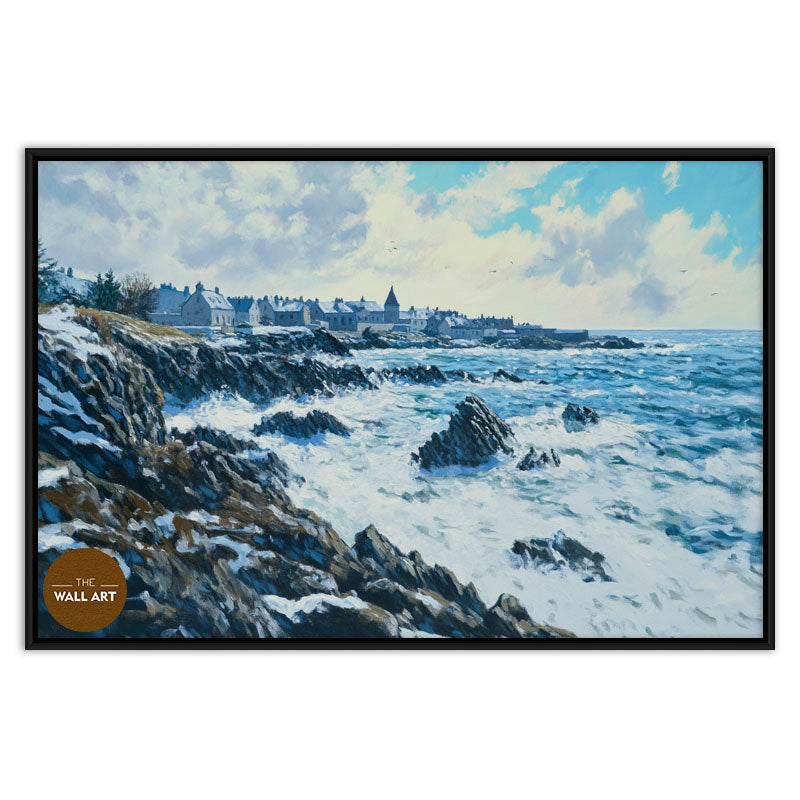 SNOWY BEACH I