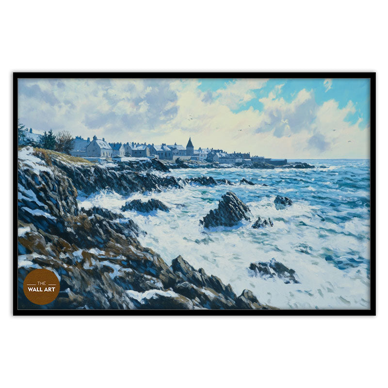 SNOWY BEACH I