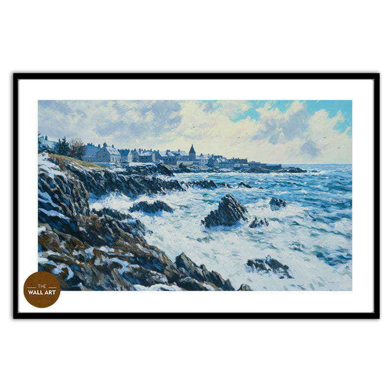 SNOWY BEACH I