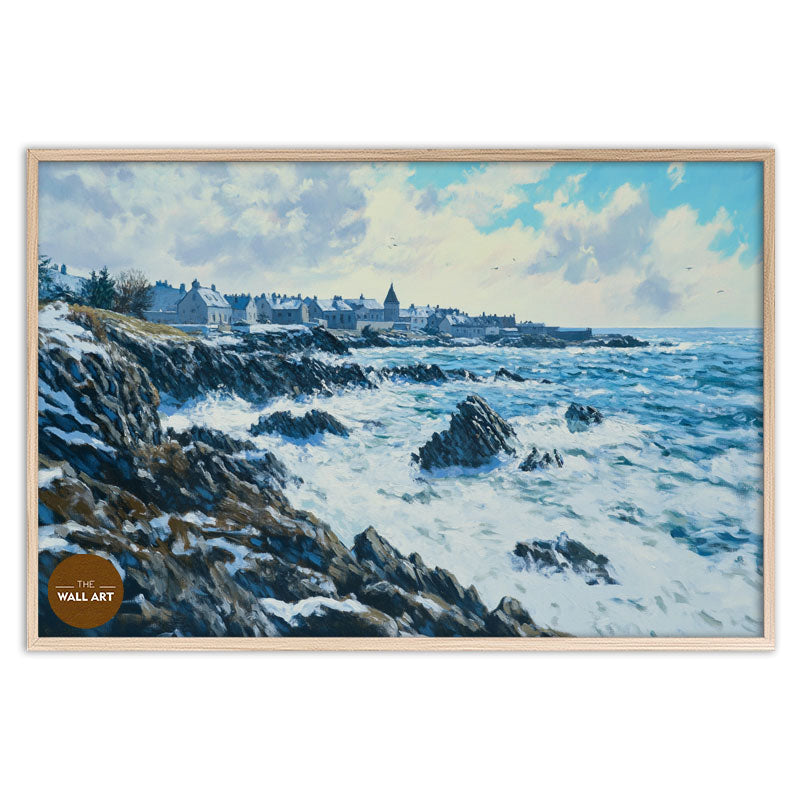 SNOWY BEACH I